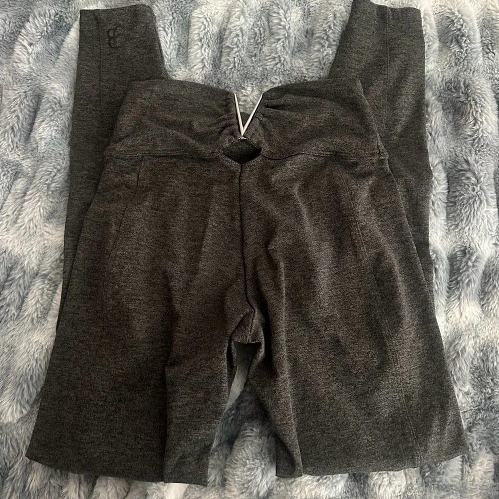 Bombshell Sportswear Charcoal Activewear Set - Picture 2 of 6